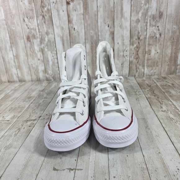 Converse Chuck Taylor All Star Wedge High Top Sneaker White Women's 5.5 - Picture 4 of 8